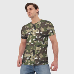 Мужская футболка 3D Камуфляж из Собак (Camouflage) - фото 2