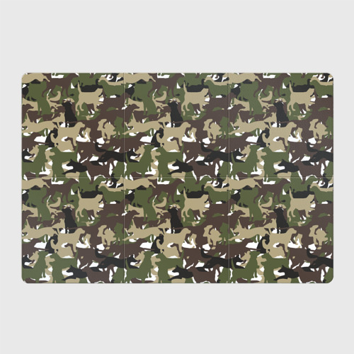 Магнитный плакат 3Х2 Камуфляж из Собак Camouflage