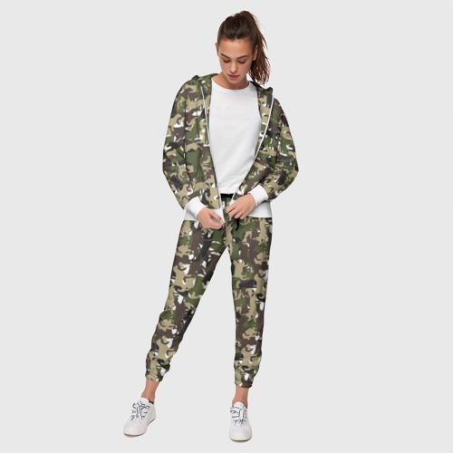 Женский костюм 3D Камуфляж из Собак Camouflage, цвет белый - фото 3