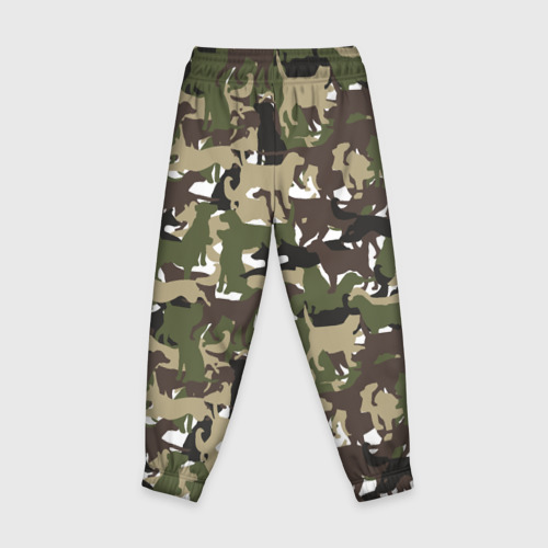 Детские брюки 3D Камуфляж из Собак Camouflage, цвет 3D печать - фото 2