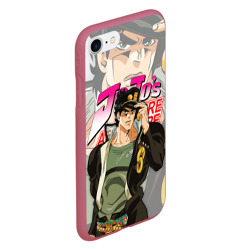 Чехол для iPhone 7/8 матовый JoJo Bizarre Adventure ДжоДжо - фото 2