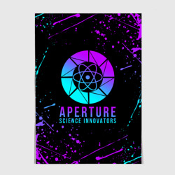 Постер Portal neon портал неон