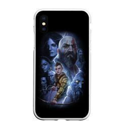 Чехол для iPhone XS Max матовый God of war Рагнарёк