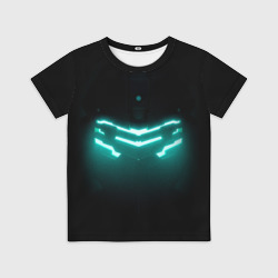 Детская футболка 3D Dead space шлем Айзека