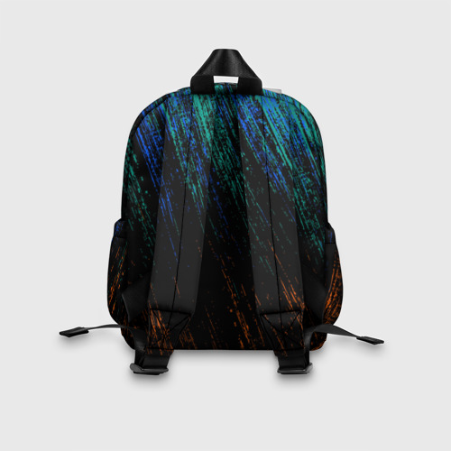 Детский рюкзак 3D Жаба цветная абстрактная - фото 4