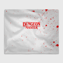 Плед 3D Dungeon master blood Гачимучи белый
