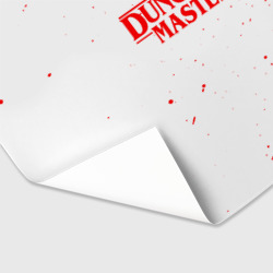 Бумага для упаковки 3D Dungeon master blood Гачимучи белый - фото 2