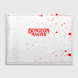 Обложка для студенческого билета Dungeon master blood Гачимучи белый