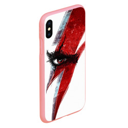 Чехол для iPhone XS Max матовый Глаз Кратоса, Бог войны God of war - фото 2