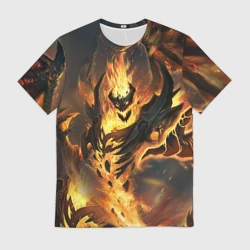 Мужская футболка 3D Dota 2 Shadow Fiend Тень