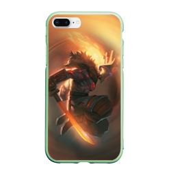 Чехол для iPhone 7Plus/8 Plus матовый Dota 2 Джагернаут