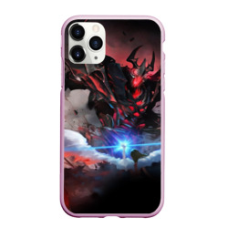 Чехол для iPhone 11 Pro Max матовый Dota Тень, Shadow Fiend