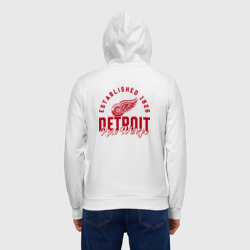 Мужская толстовка на молнии хлопок Detroit Red Wings Детройт Ред Вингз - фото 2