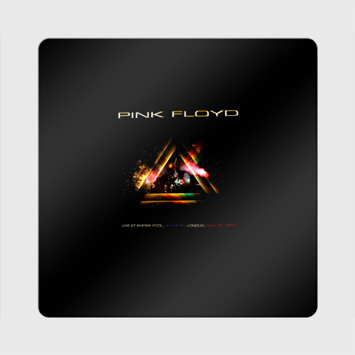 Магнит виниловый Квадрат Live at the Empire Pool - Pink Floyd