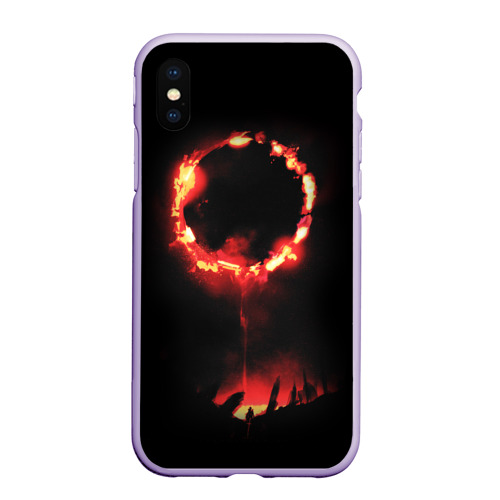 Чехол на iPhone XS Max Dark Souls praise the Sun