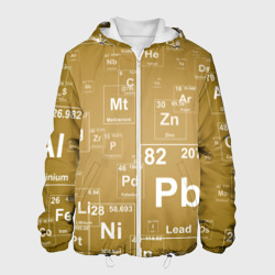 Мужская куртка 3D Pb - таблица Менделеева