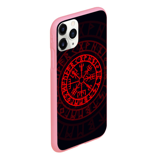 Чехол для iPhone 11 Pro Max матовый Красный Вегвизир, цвет баблгам - фото 3