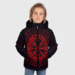 Зимняя куртка для мальчиков 3D Красный Вегвизир - фото 2