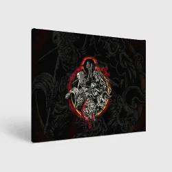 Холст прямоугольный Герой аниме Берсерк Berserk