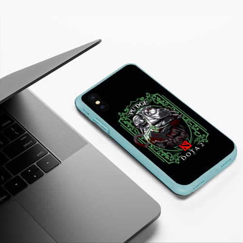 Чехол для iPhone XS Max матовый с принтом ДОТА 2 ПУДЖ, фото #5
