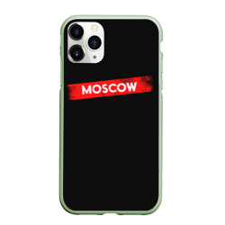 Чехол для iPhone 11 Pro матовый Moscow Бумажный Дом