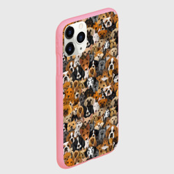 Чехол для iPhone 11 Pro Max матовый Собаки Разные Породы - фото 2