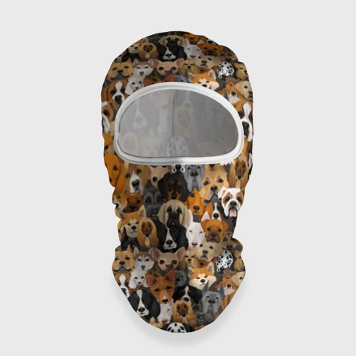 Балаклава 3D Собаки Разные Породы