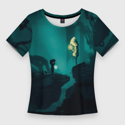 Женская футболка 3D Slim Limbo x Little Nightmares
