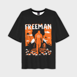 Walkin Freeman – Футболка оверсайз с принтом купить со скидкой в -50%