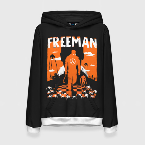 Женская толстовка 3D Walkin Freeman, цвет 3D печать