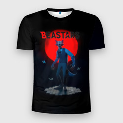 Мужская футболка 3D Slim Кровавая луна Легоси Beastars