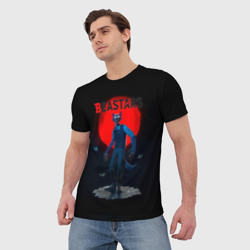 Мужская футболка 3D Кровавая луна Легоси Beastars - фото 2