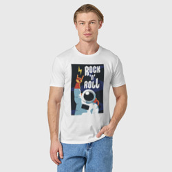 Мужская футболка хлопок Space Rock'n'roll - фото 2