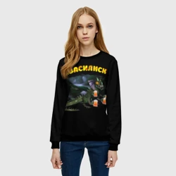Женский свитшот 3D Квасилиск - фото 2