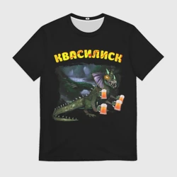 Мужская футболка 3D Квасилиск