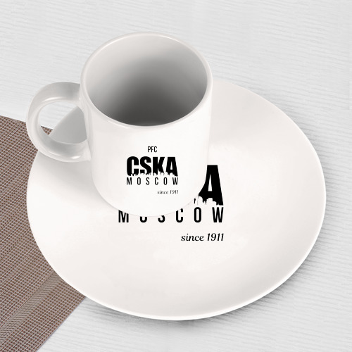 Набор: тарелка + кружка CSKA since 1911 - фото 3
