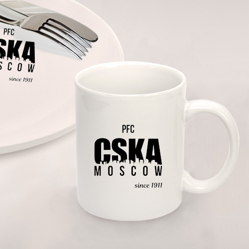 Набор: тарелка + кружка CSKA since 1911 - фото 2