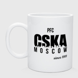 Кружка керамическая CSKA since 1911
