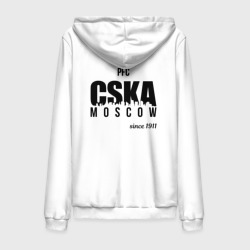 Мужская толстовка на молнии хлопок CSKA since 1911