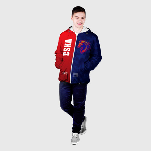 Мужская куртка 3D FC CSKA since 1911, цвет 3D печать - фото 3