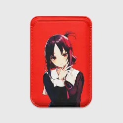 Картхолдер Magsafe магнитный Просто Кагуя в любви как на войне