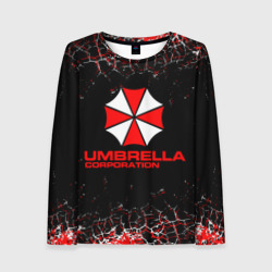 Женский лонгслив 3D Resident evil Umbrella corporation