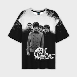 Мужская футболка oversize 3D Группа Arctic monkeys