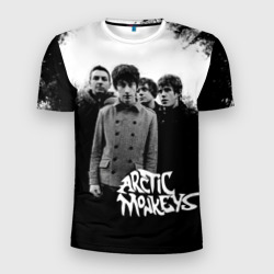 Мужская футболка 3D Slim Группа Arctic monkeys