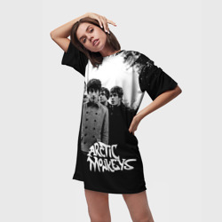 Платье-футболка 3D Группа Arctic monkeys - фото 2