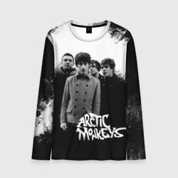 Мужской лонгслив 3D Группа Arctic monkeys