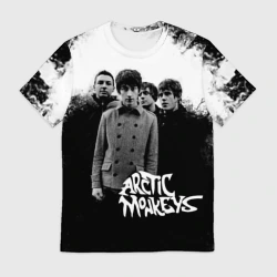 Мужская футболка 3D Группа Arctic monkeys