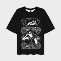Мужская футболка oversize 3D Arctic Monkeys Art