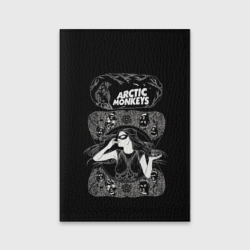 Обложка для паспорта матовая кожа Arctic Monkeys Art