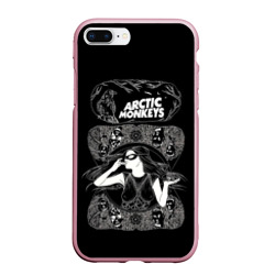 Чехол для iPhone 7Plus/8 Plus матовый Arctic Monkeys Art